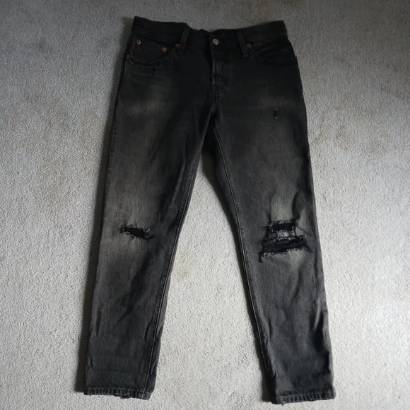 Levi's 501 CT Black 27 - Picture 2 of 6